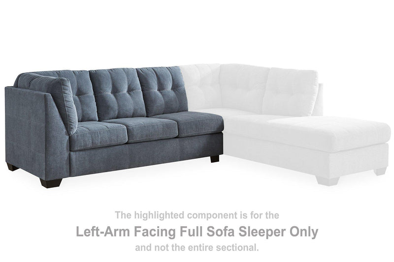 Marleton 2-Piece Sleeper Sectional with Chaise