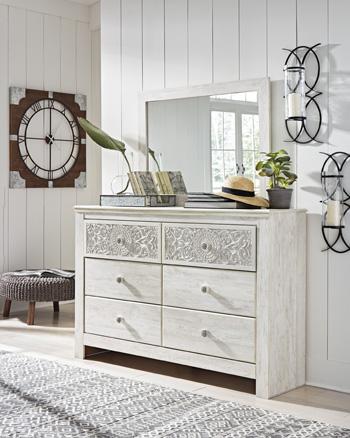 Paxberry Dresser and Mirror