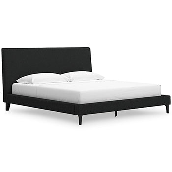 Cadmori Upholstered Bed with Roll Slats